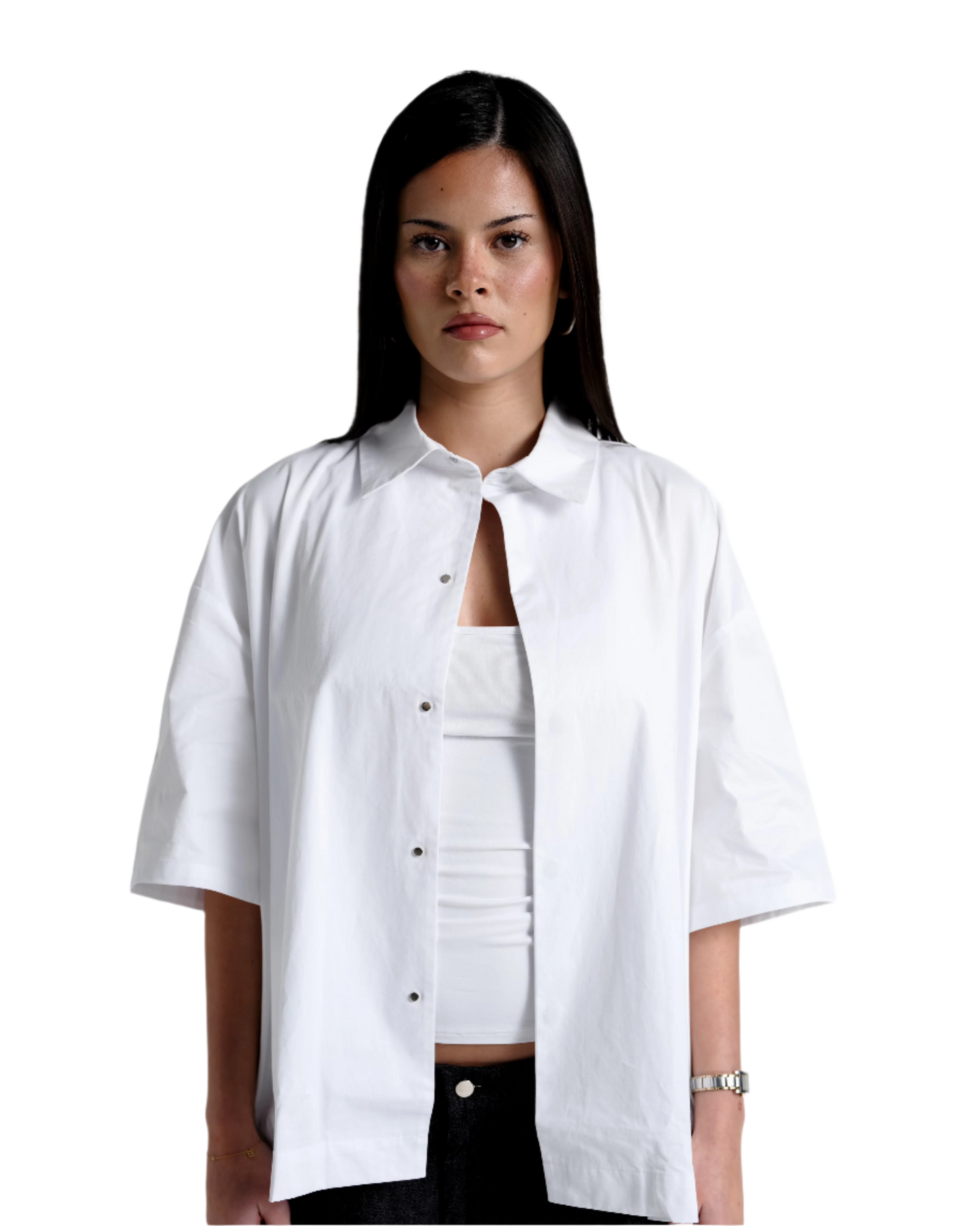 Workers Short Sleeve Shirt in Salt
