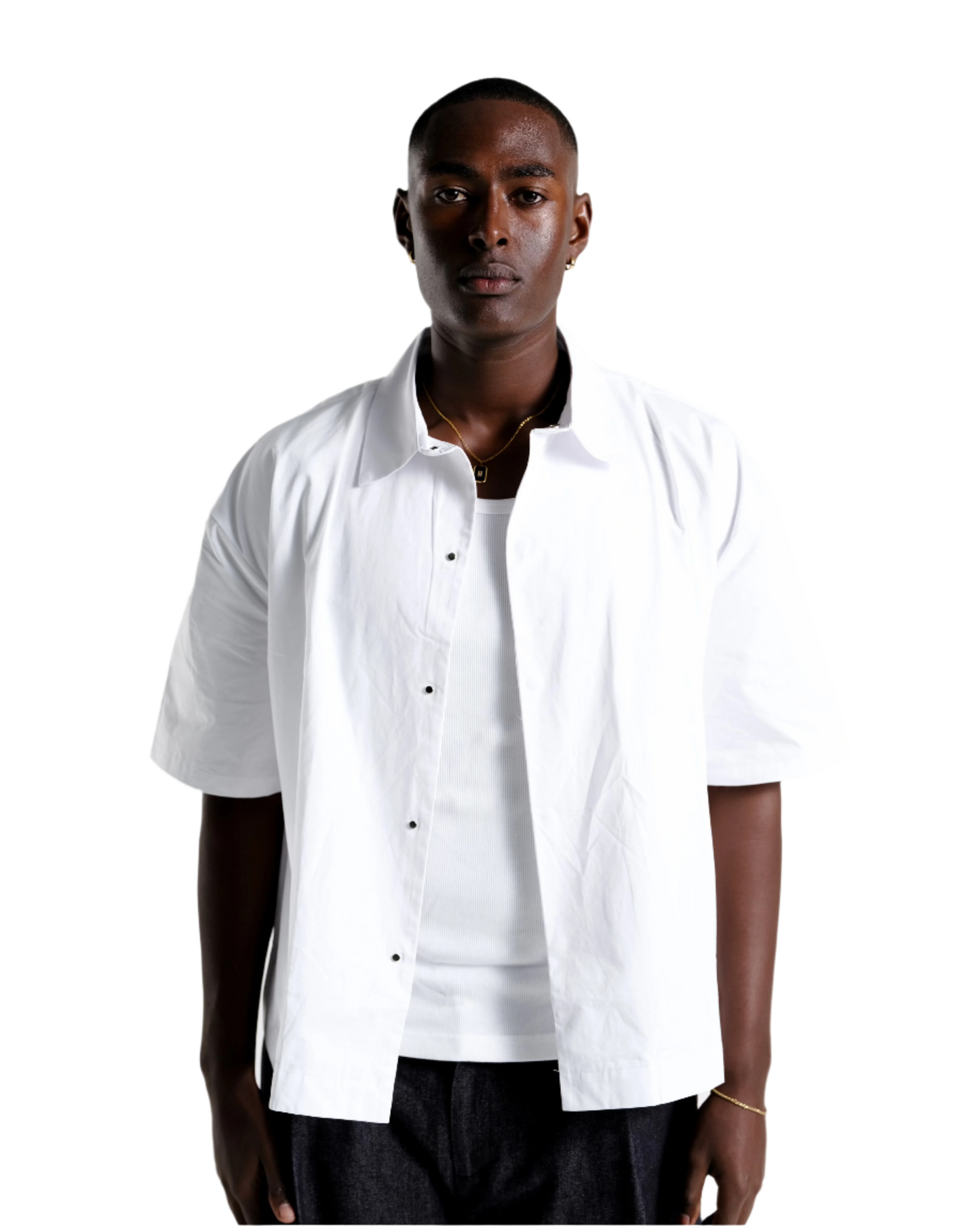 Workers Short Sleeve Shirt in Salt