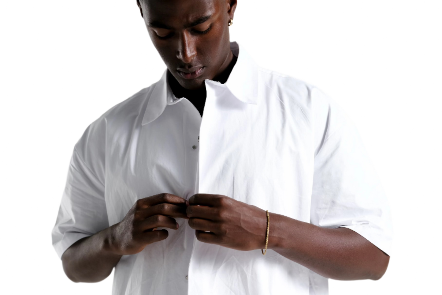 Workers Short Sleeve Shirt in Salt