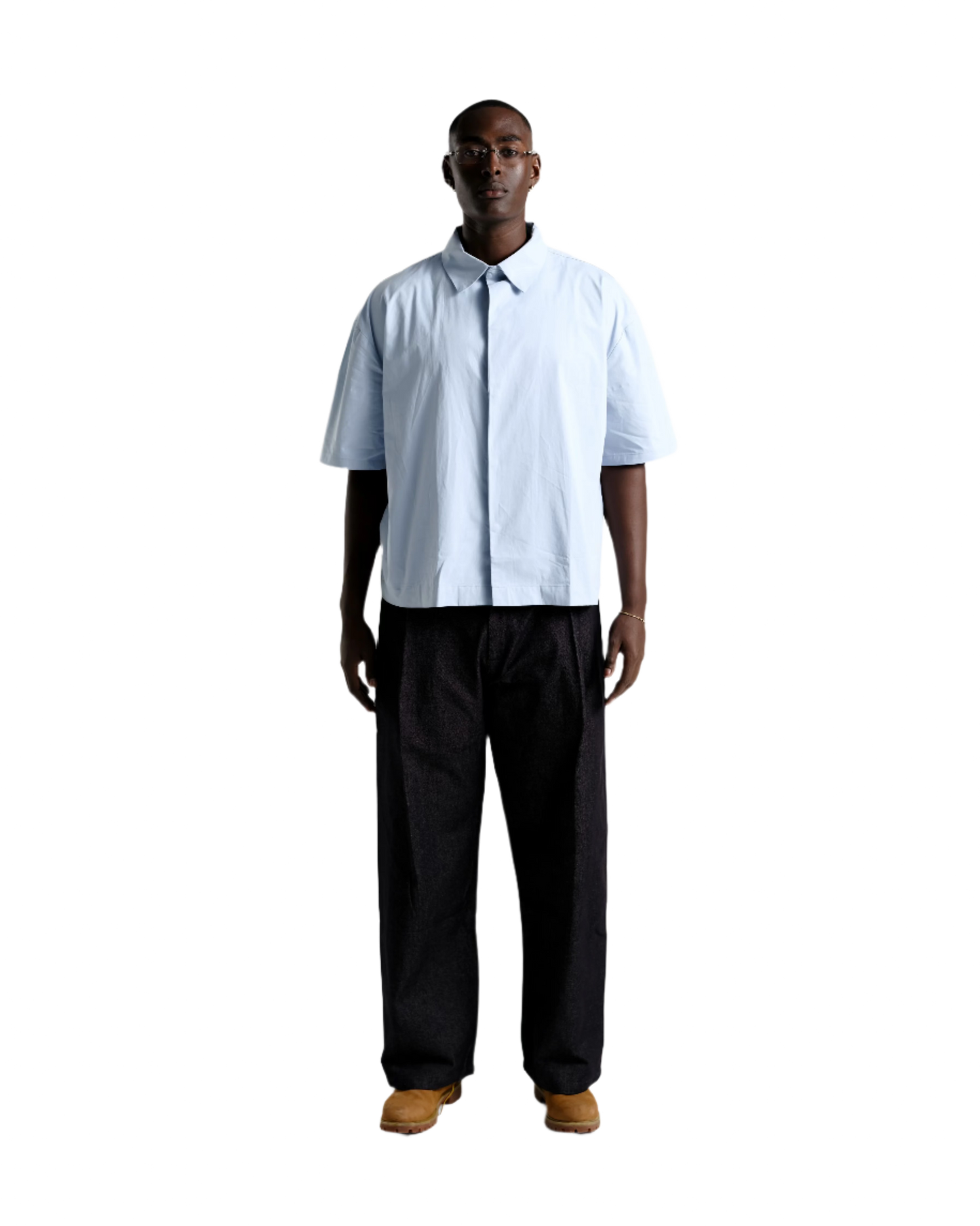 Workers Short Sleeve Shirt in Sky