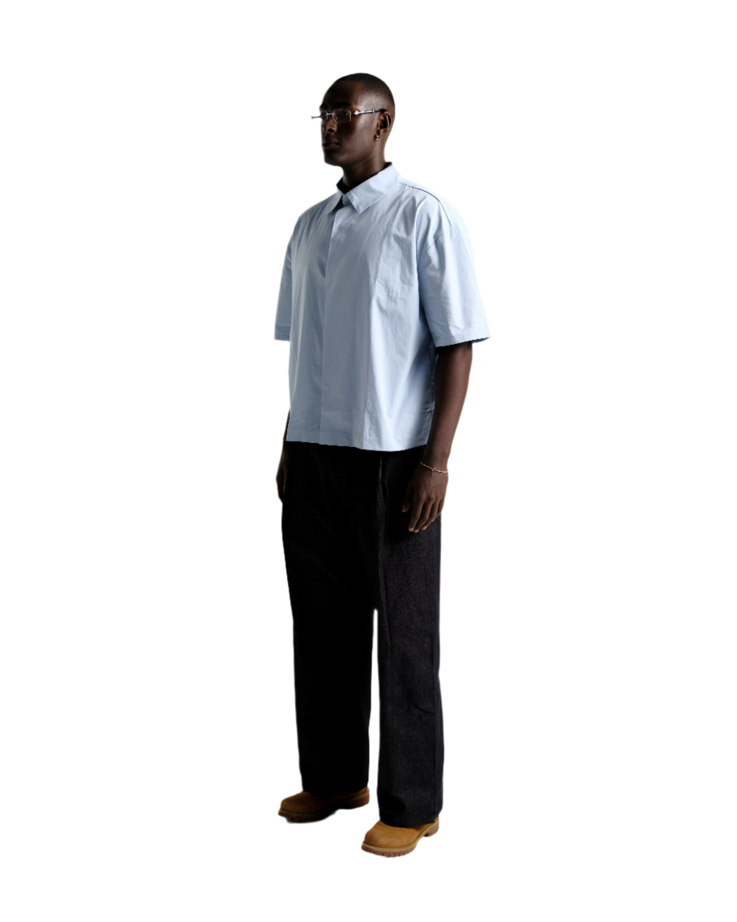 Workers Short Sleeve Shirt in Sky