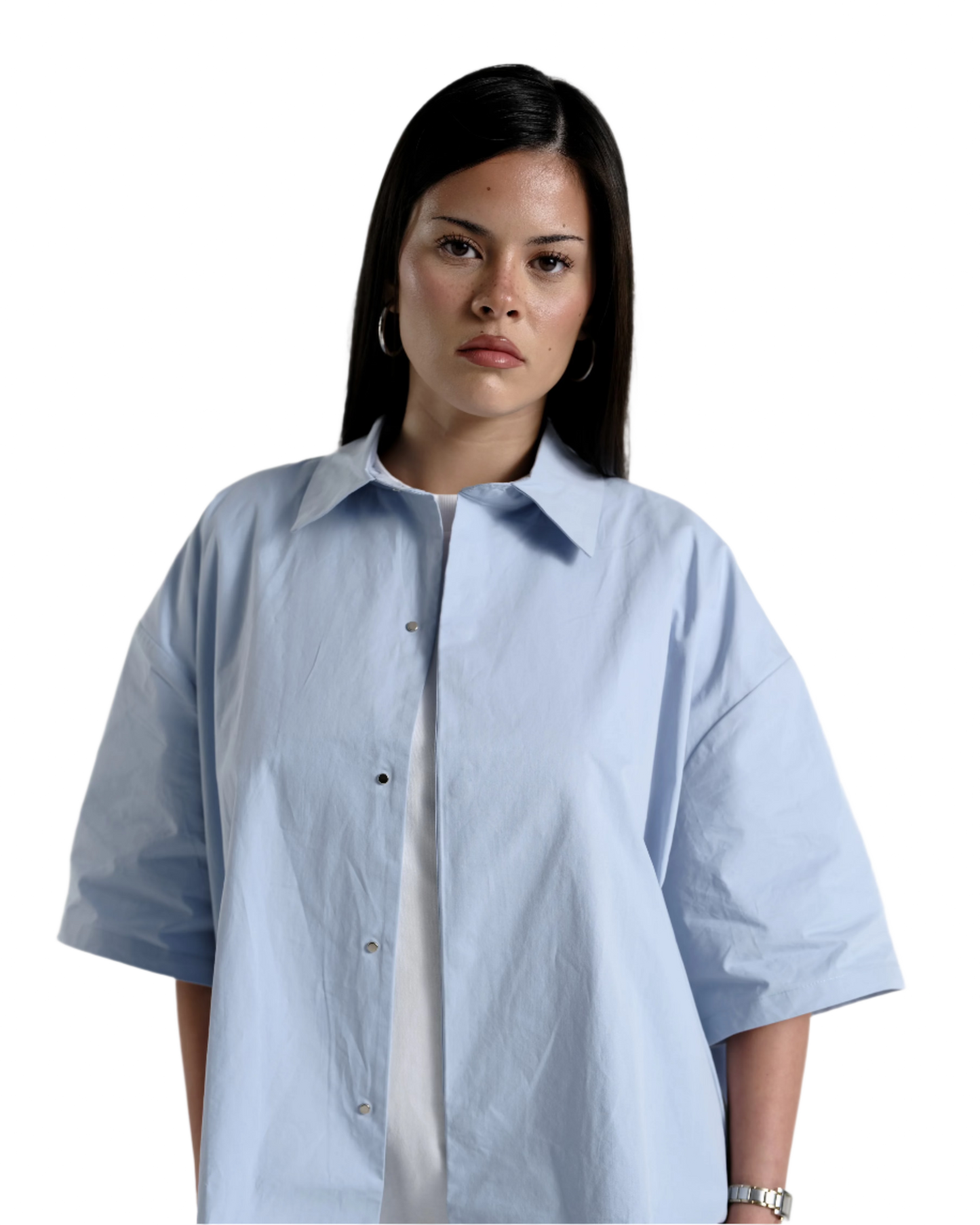 Workers Short Sleeve Shirt in Sky