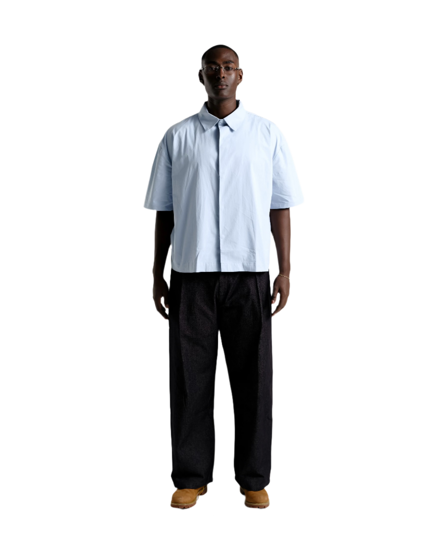Workers Short Sleeve Shirt in Sky