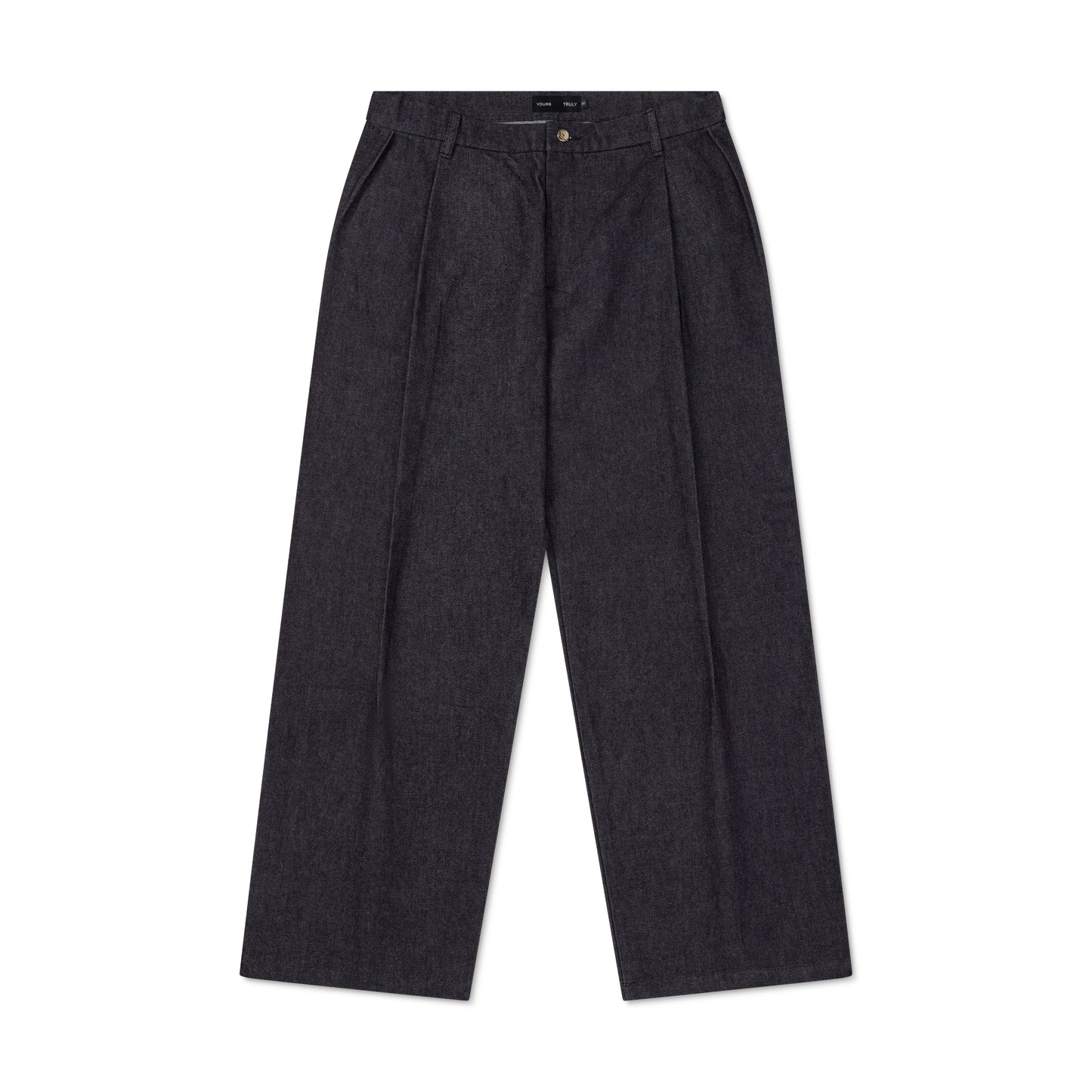 Obi Pleated Jeans in Indigo