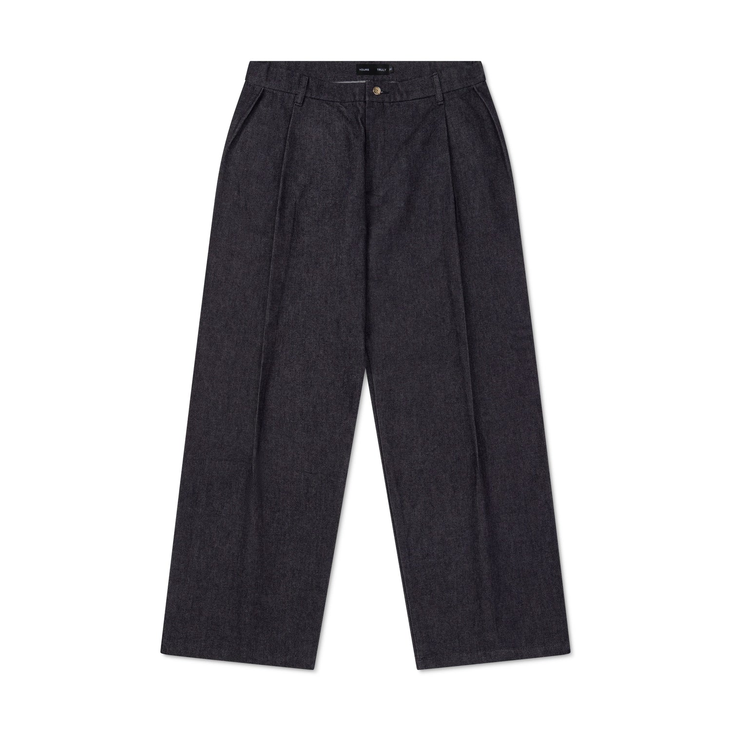 Obi Pleated Jeans in Indigo